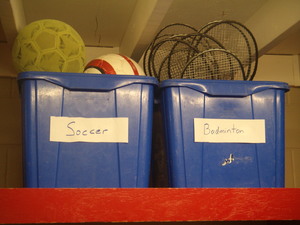 School Sports Equipment Storage