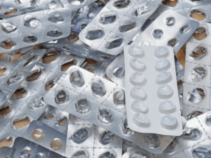 Medication and gum blister packs